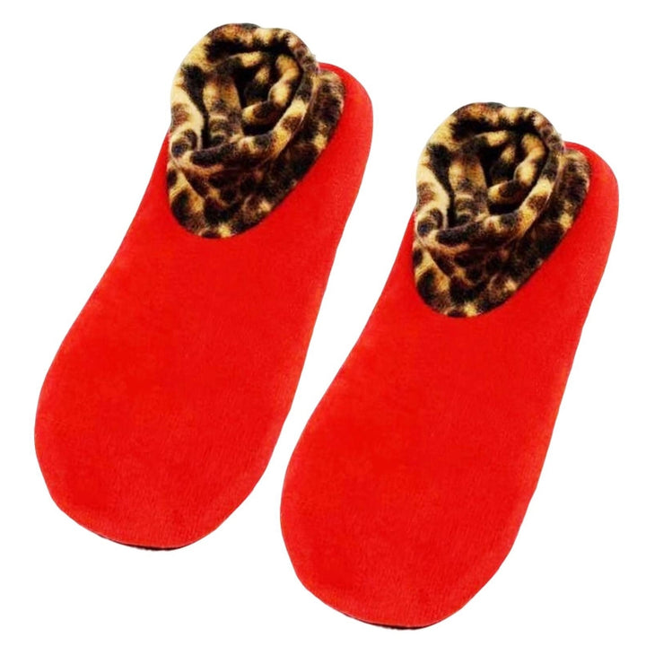 Winter Short Socks Thick Cozy Wear Short Tube Non-slip Foot Cover Keep Warm Soft Women Men Coral Fleece Socks for Indoor Image 3