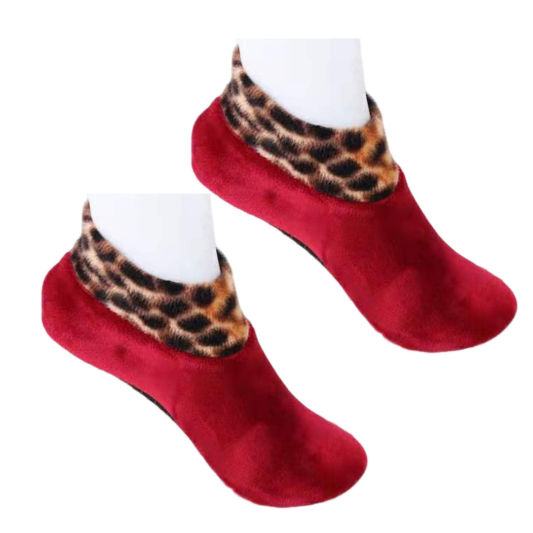 Winter Short Socks Thick Cozy Wear Short Tube Non-slip Foot Cover Keep Warm Soft Women Men Coral Fleece Socks for Indoor Image 9