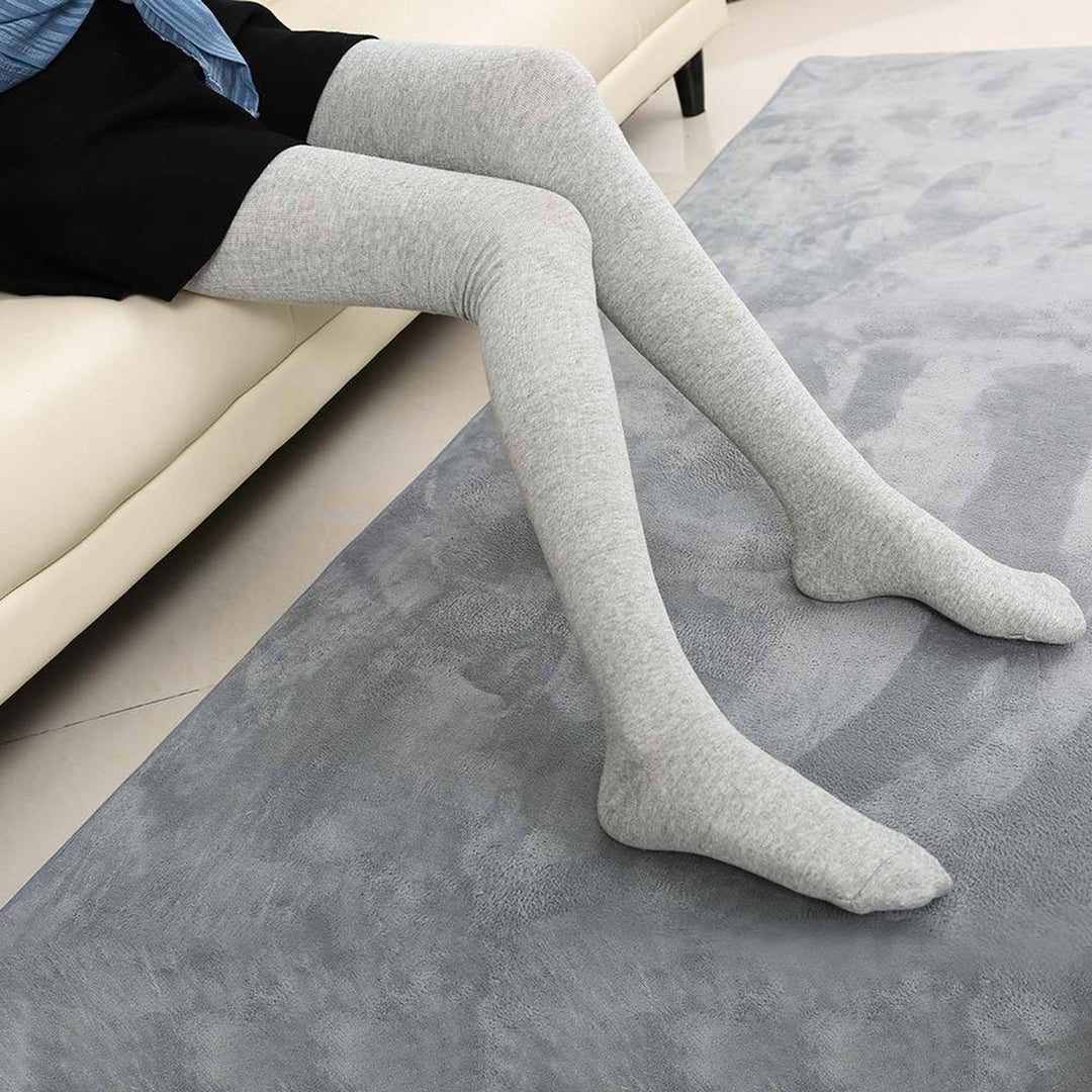 1 Pair Women Stockings Thigh High Over The Knee Stockings Autumn Winter Stretchy Long Socks Streetwear Image 7