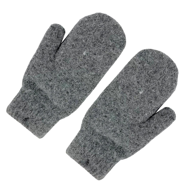1 Pair Korean Style Double-layer Thickened Solid Color Women Mittens Winter Warm Knitting Plush Gloves Image 10
