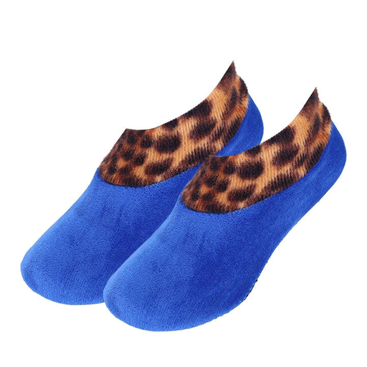 1 Pair Floor Socks Cozy Non-slip Plush Thicken Slipper Socks Foot Protection No Odor Anti-skid Women Men Socks for Home Image 9