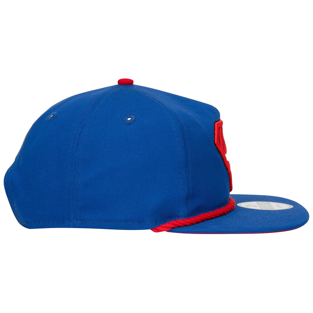 Superman Logo Blue Colorway Era Adjustable Golfer Rope Hat Image 4