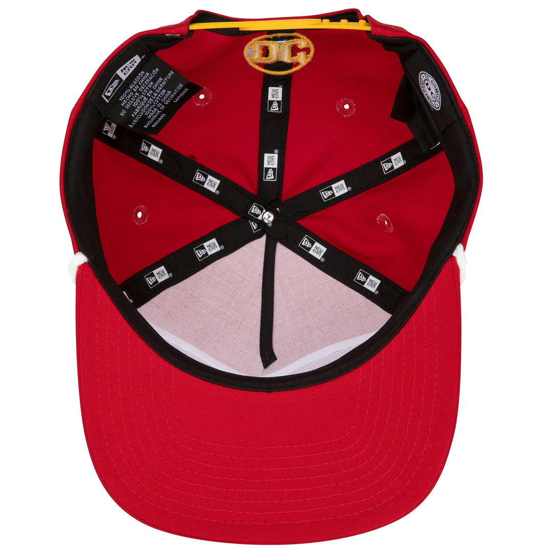 The Flash Logo Red Colorway Era Adjustable Golfer Rope Hat Image 6