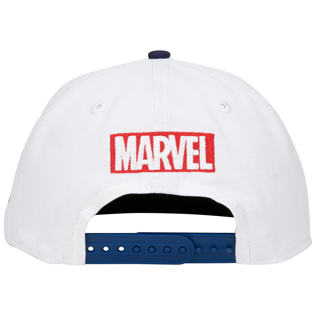 X-Men Logo White Colorway Era Adjustable Golfer Rope Hat Image 4