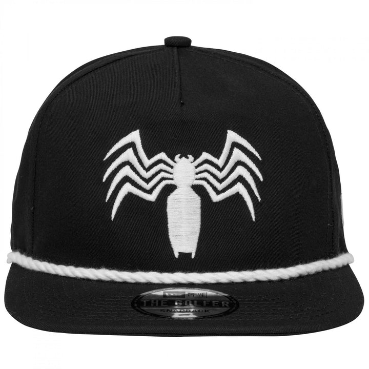 Venom Logo Black Colorway Era Adjustable Golfer Rope Hat Image 2