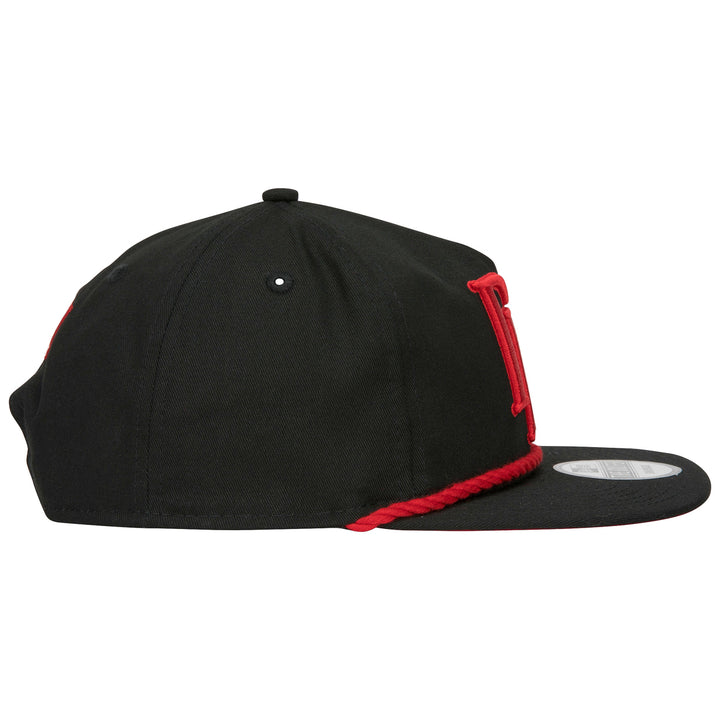 Daredevil Logo Black Colorway Era Adjustable Golfer Rope Hat Image 4