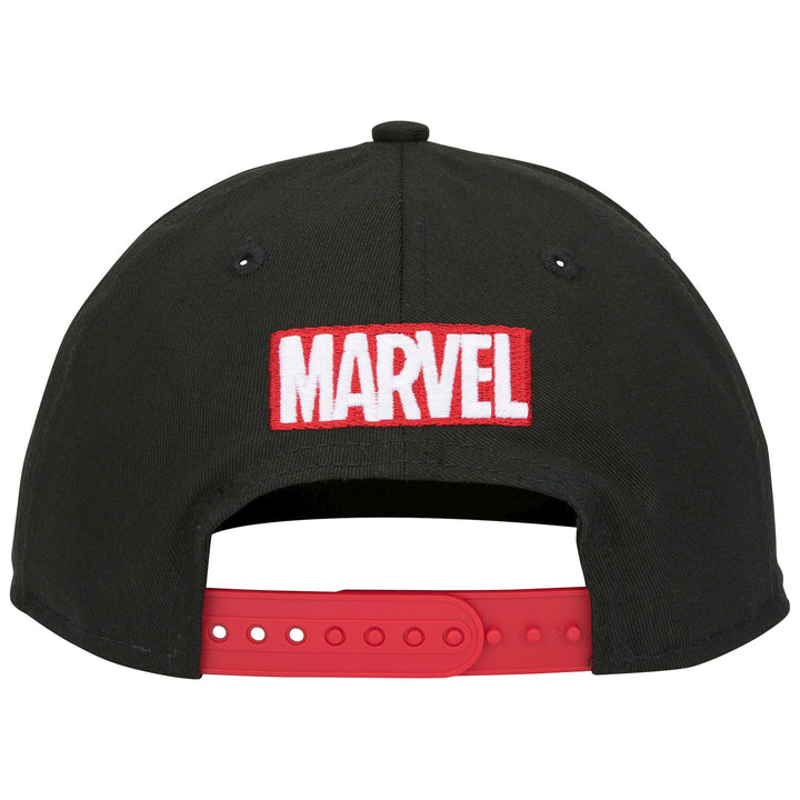 Daredevil Logo Black Colorway Era Adjustable Golfer Rope Hat Image 4