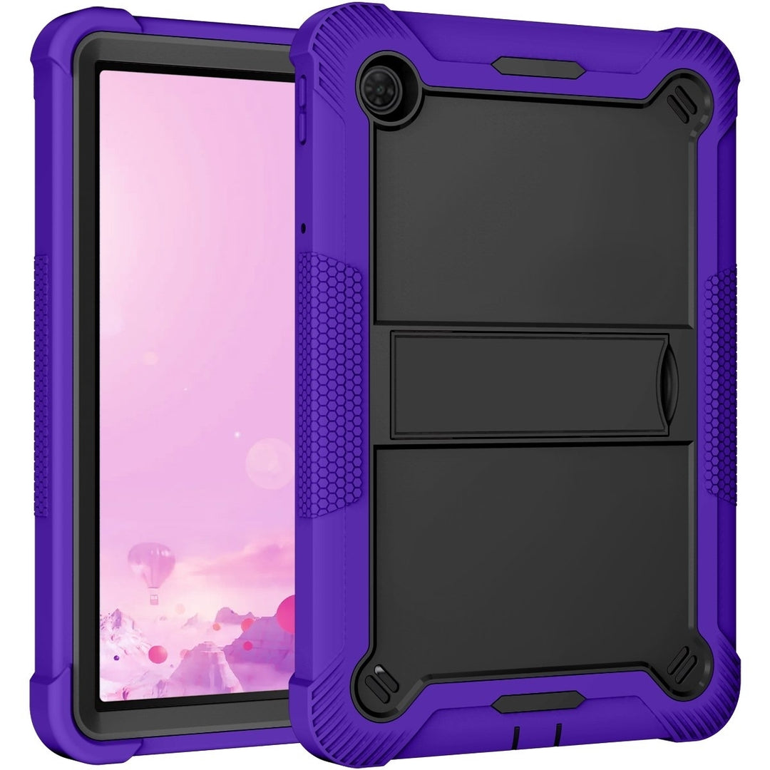 For TCL TAB 10 5G 10.1 inches Dual Layer Protective Shockproof Kickstand Heavy Duty Case Cover Image 9