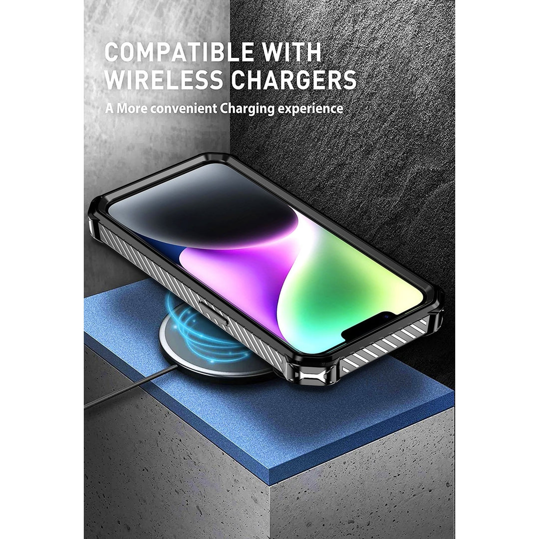 For Apple iPhone 15 Pro 6.1 Magnetic Rind Stand Mount Holder Magsafe Wireless Charging Hybrid Case Cover Image 4