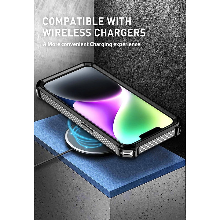 For Apple iPhone 15 Pro 6.1 Magnetic Rind Stand Mount Holder Magsafe Wireless Charging Hybrid Case Cover Image 4