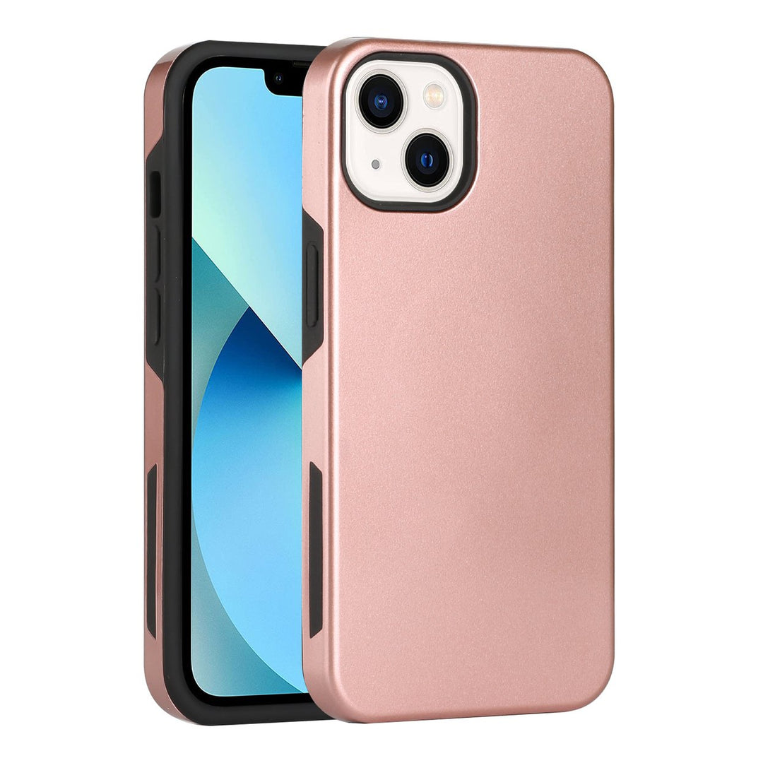 For Apple iPhone 15 6.1 inch Impact Dual Layer Protective Shockproof Hybrid Case Cover Image 1