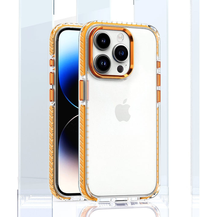 For Apple iPhone 15 / iPhone 14 / iPhone 13 6.1 inch Full Body Clear TPU Bumper Shockproof Protective Hybrid Case Cover Image 8