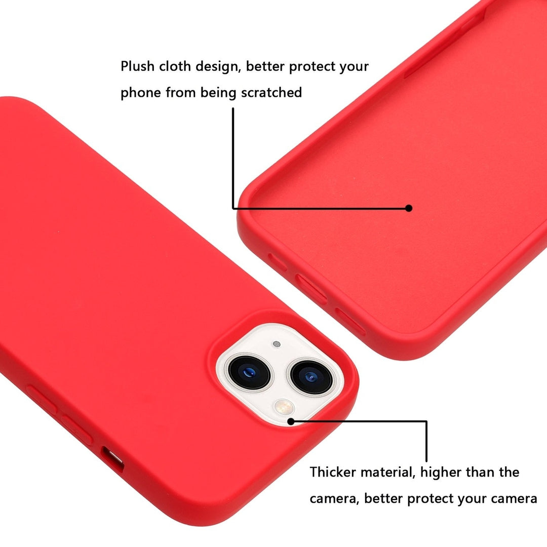 For Apple iPhone 15 6.1 inch Matte Simple Shockproof Protective Hybrid Case Cover Image 3