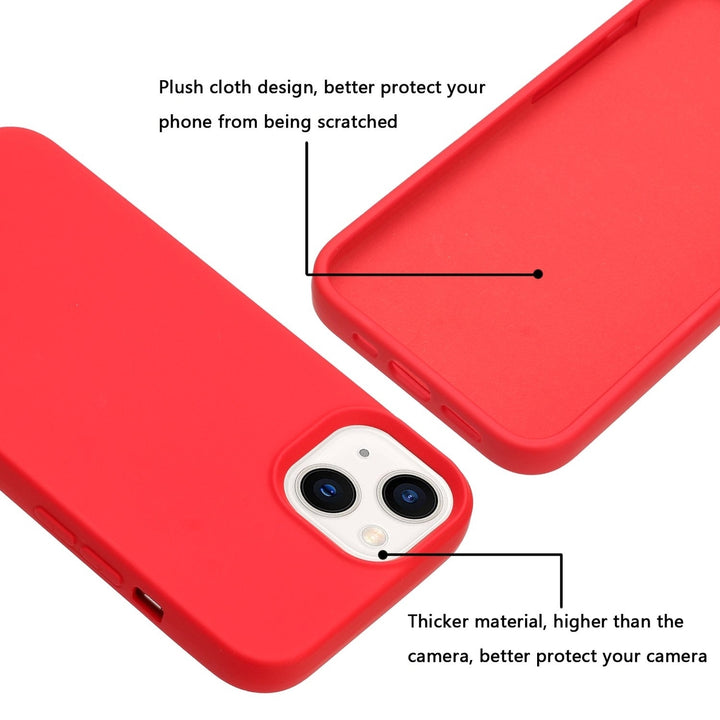 For Apple iPhone 15 Plus 6.7 inch Matte Simple Shockproof Protective Hybrid Case Cover Image 3