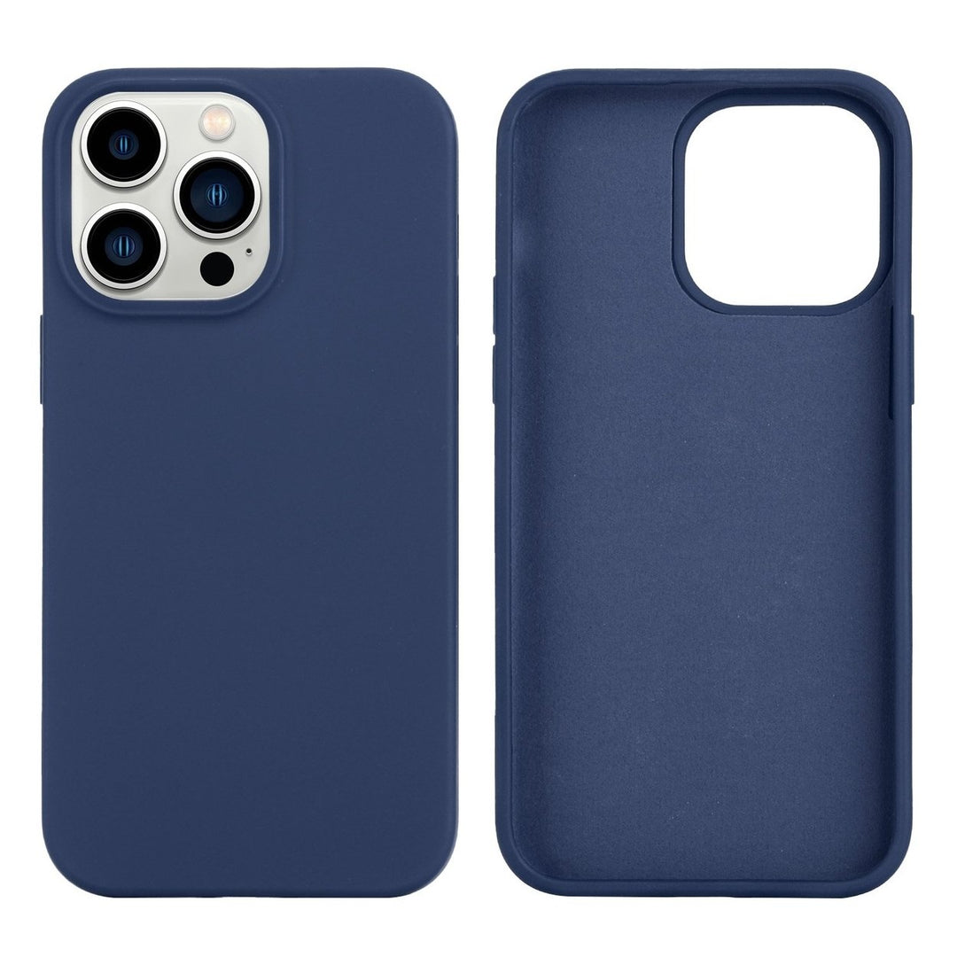 For Apple iPhone 15 Pro Max 6.7 inch Matte Simple Shockproof Protective Hybrid Case Cover Image 1