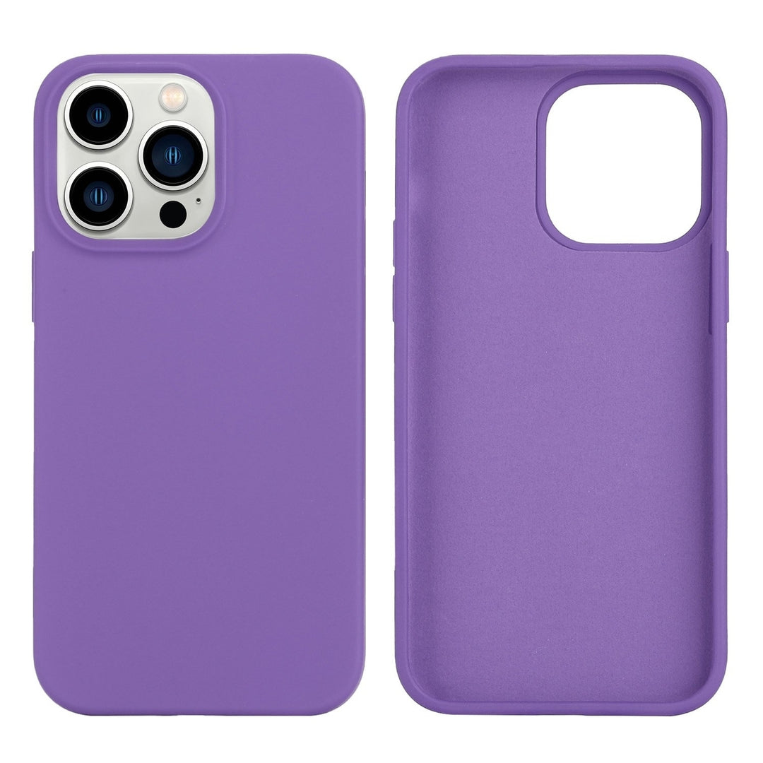 For Apple iPhone 15 Pro Max 6.7 inch Matte Simple Shockproof Protective Hybrid Case Cover Image 7