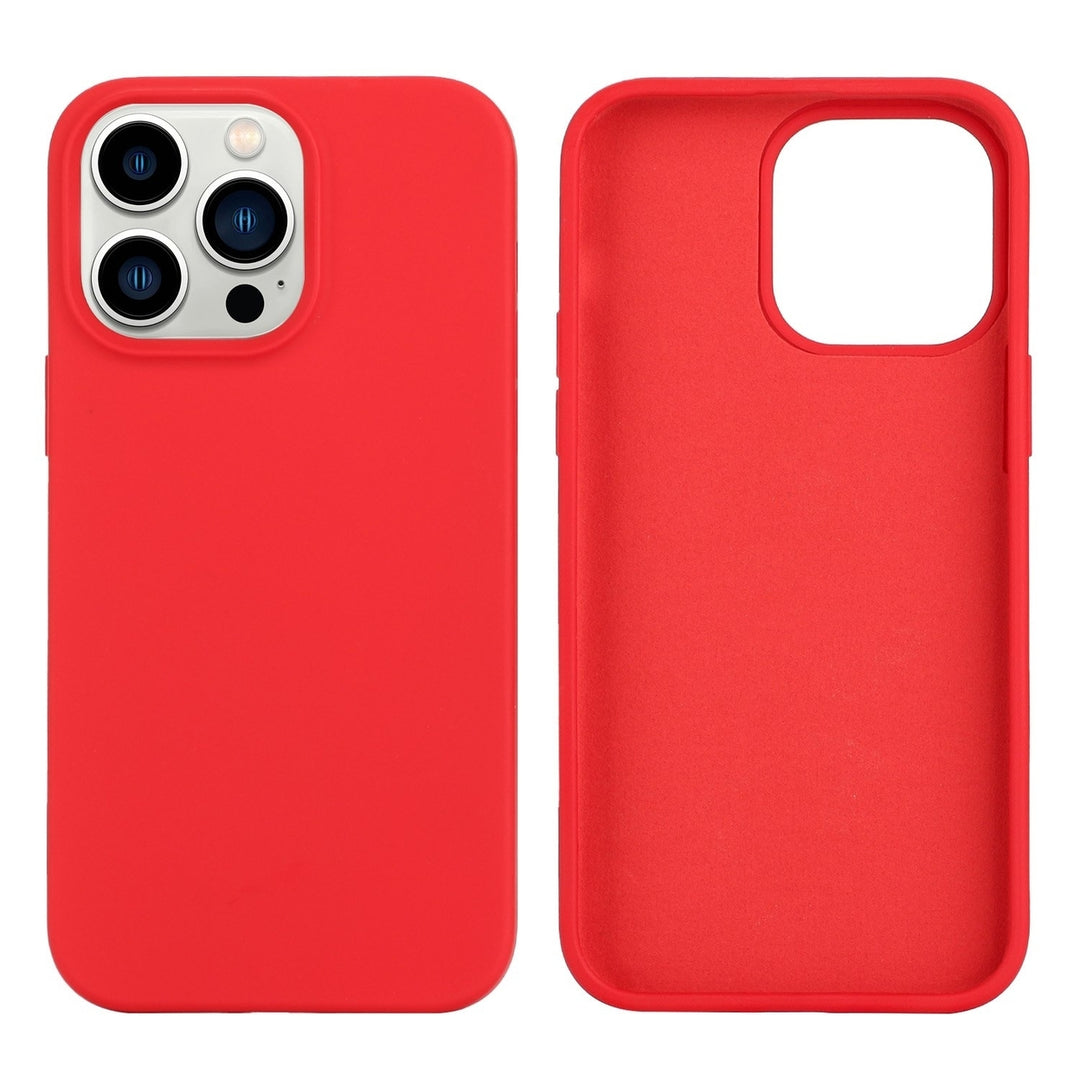 For Apple iPhone 15 Pro Max 6.7 inch Matte Simple Shockproof Protective Hybrid Case Cover Image 8