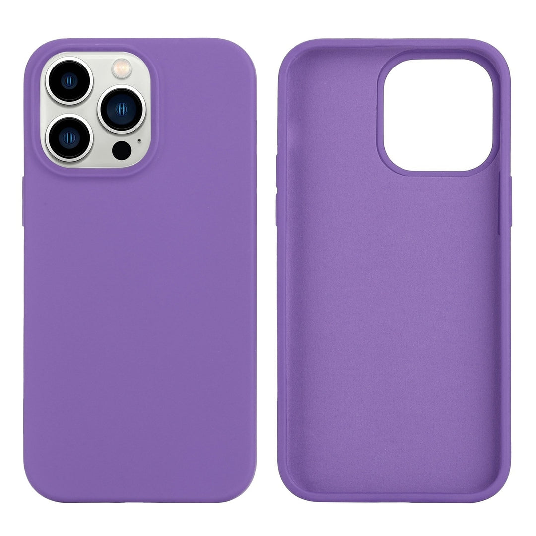 For Apple iPhone 15 Pro 6.1 inch Matte Simple Shockproof Protective Hybrid Case Cover Image 1