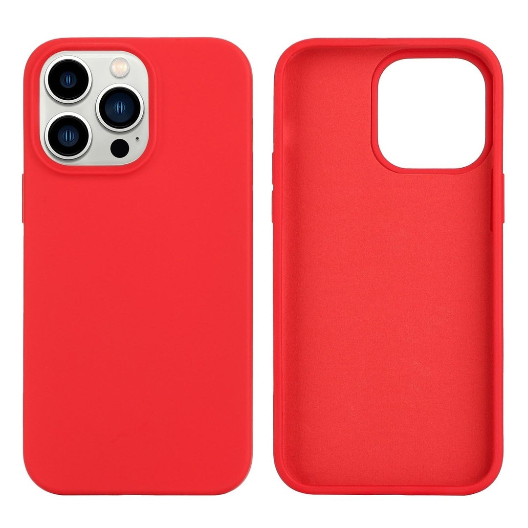 For Apple iPhone 15 Pro 6.1 inch Matte Simple Shockproof Protective Hybrid Case Cover Image 1