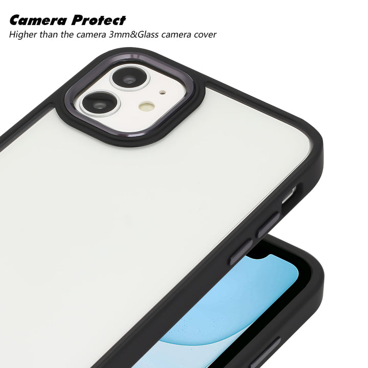 For Apple iPhone 15 Plus 6.7 inch Impact Shockproof Protective Clear Back Bumper Frame Hybrid Case Cover Image 4