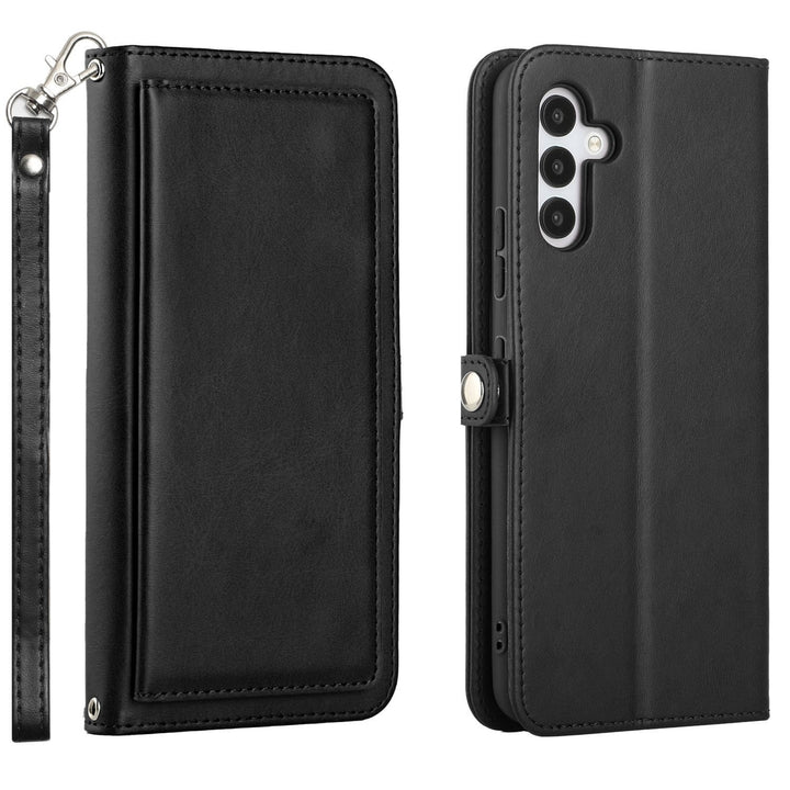 For Samsung Galaxy S23 FE Full Body Cover Protective Shockproof Triple Card Slot Flap Folio Stand Leather Wallet Pouch Image 1