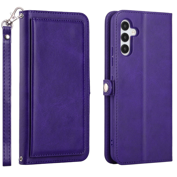 For Samsung Galaxy S23 FE Full Body Cover Protective Shockproof Triple Card Slot Flap Folio Stand Leather Wallet Pouch Image 9