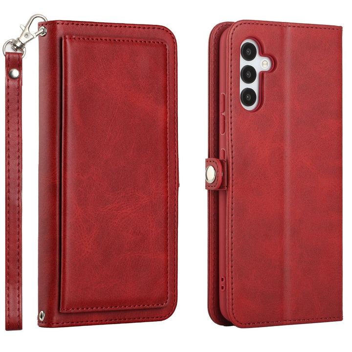 For Samsung Galaxy S23 FE Full Body Cover Protective Shockproof Triple Card Slot Flap Folio Stand Leather Wallet Pouch Image 10