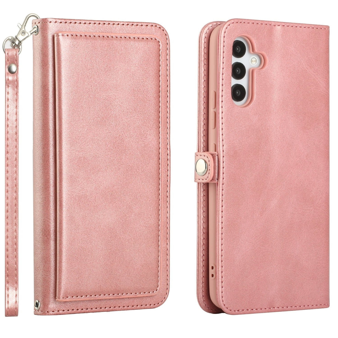 For Samsung Galaxy S23 FE Full Body Cover Protective Shockproof Triple Card Slot Flap Folio Stand Leather Wallet Pouch Image 11