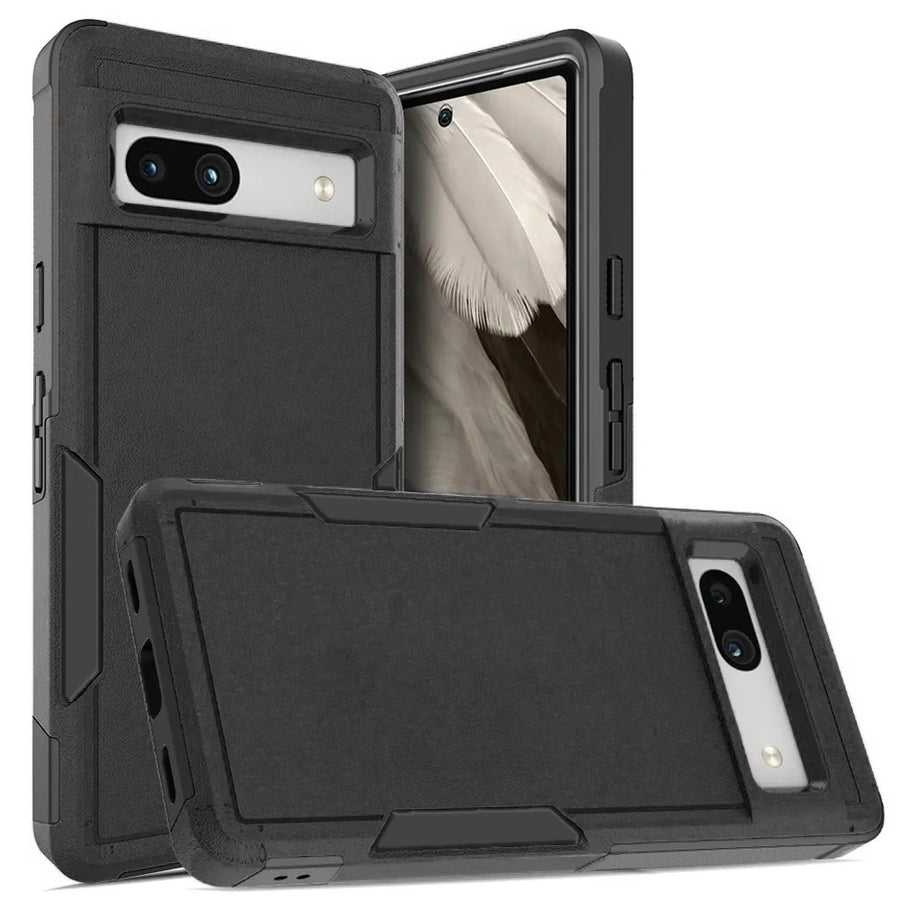 Google Pixel 8 Pro Heavy Duty Shockproof Dual Layer Case Non Slip Armor Cover Image 1