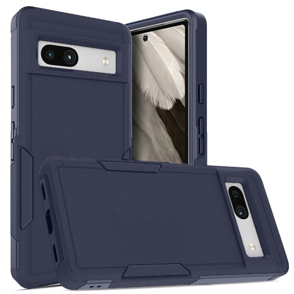 Google Pixel 8 Pro Heavy Duty Shockproof Dual Layer Case Non Slip Armor Cover Image 2