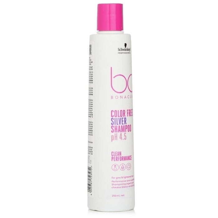 Schwarzkopf - BC Bonacure pH 4.5 Color Freeze Silver Shampoo (For Grey and Lightened Hair)(250ml/8.4oz) Image 2