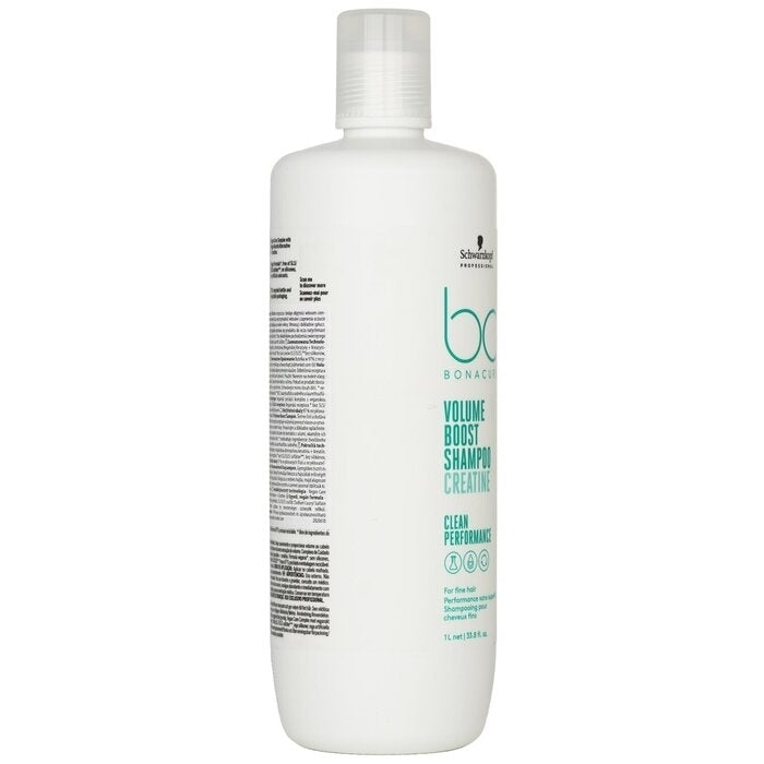 Schwarzkopf - BC Bonacure Volume Boost Shampoo Creatine (For Fine Hair)(1000ml/33.8oz) Image 2