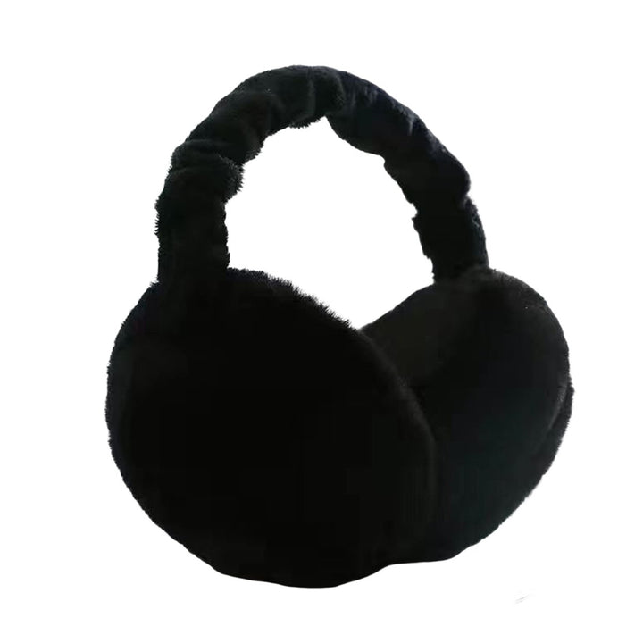 Winter Earmuffs Thick Solid Color Lightweight Portable Cold-proof Keep Warm Unisex Anti-slip Cycling Ear Covers for Image 1