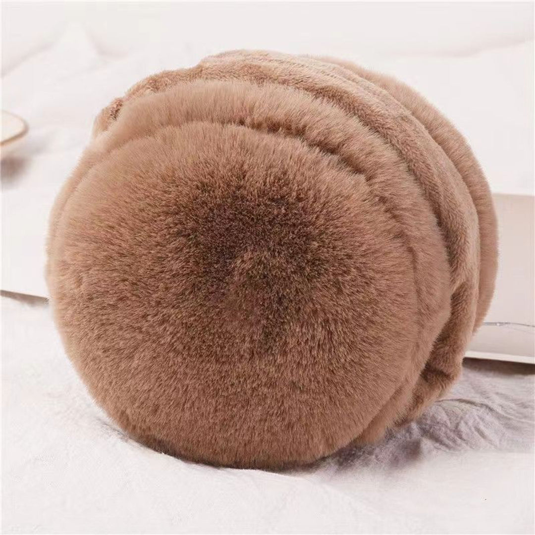 Winter Earmuffs Thick Solid Color Lightweight Portable Cold-proof Keep Warm Unisex Anti-slip Cycling Ear Covers for Image 10