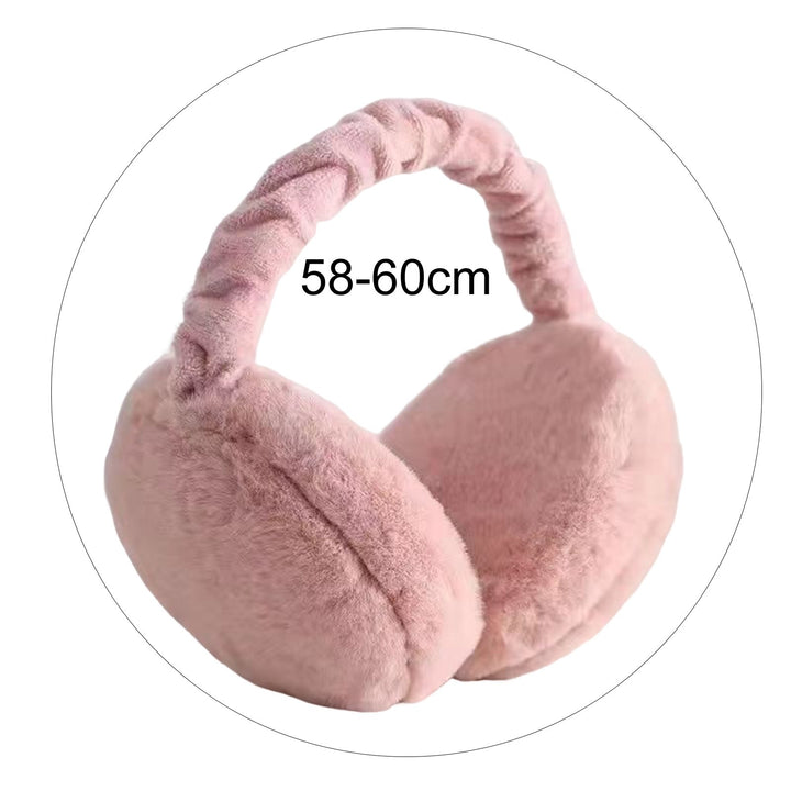 Winter Earmuffs Thick Solid Color Lightweight Portable Cold-proof Keep Warm Unisex Anti-slip Cycling Ear Covers for Image 11