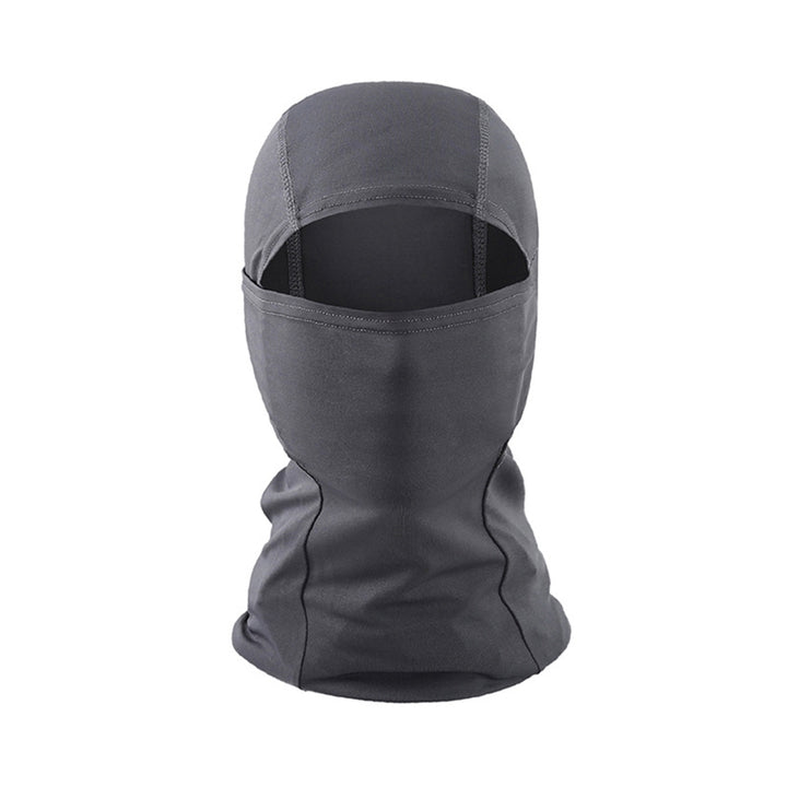 Unisex Riding Hat One-piece Design Quick Dry Solid Color Full Face Windproof Spring Autumn Sunscreen Image 11