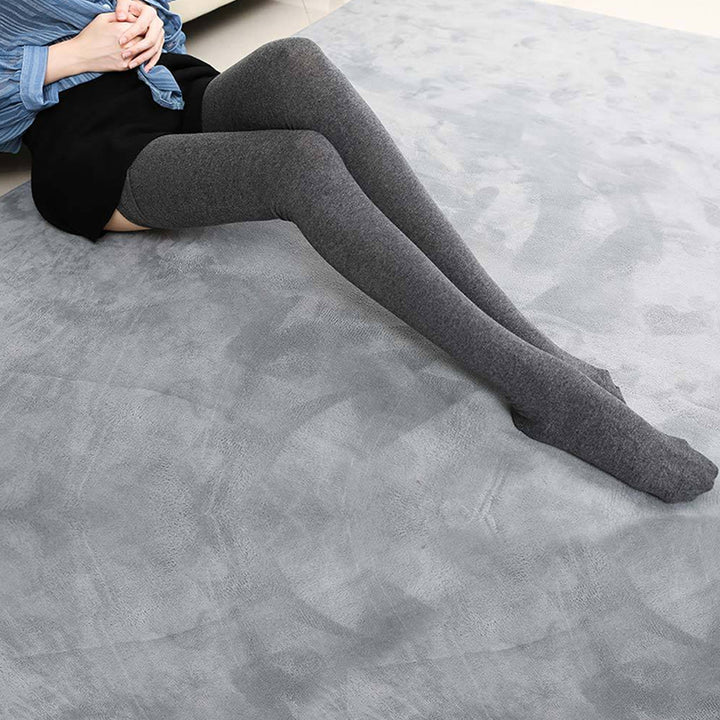 1 Pair 80cm Japanese Style Solid Color High Elasticity Non-slip Silicone Thigh Stockings Autumn Winter Women Over Knee Image 9
