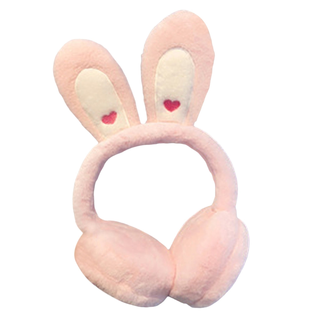 Winter Earmuff Cartoon Anti-falling Plush Soft Ear Warmer Protect Ears Thick Funny Big Eyes Foldable Ear Cover Outdoor Image 7