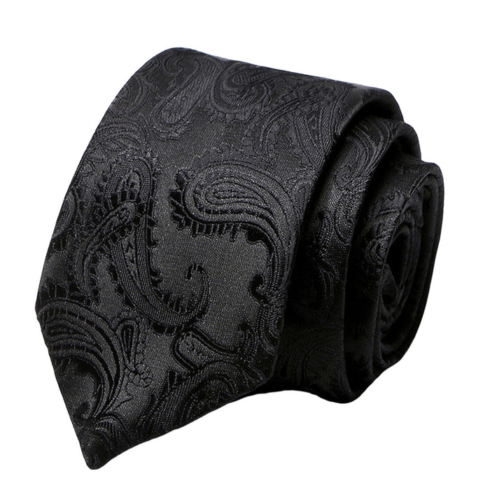 Business Tie Adjustable Firm Stitching Embroidery Lightweight Groom Tie Decorative Multi Styles Dot Striped Wedding Tie Image 8