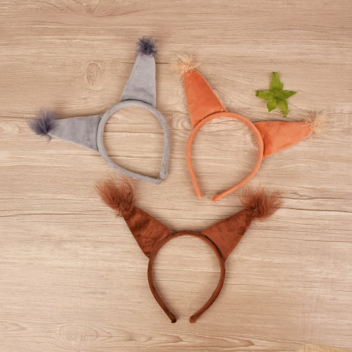 1 Set Squirrel Headband Tail Lovely Funny Headpiece Long Tail Performance Props Cross-dressing Image 7