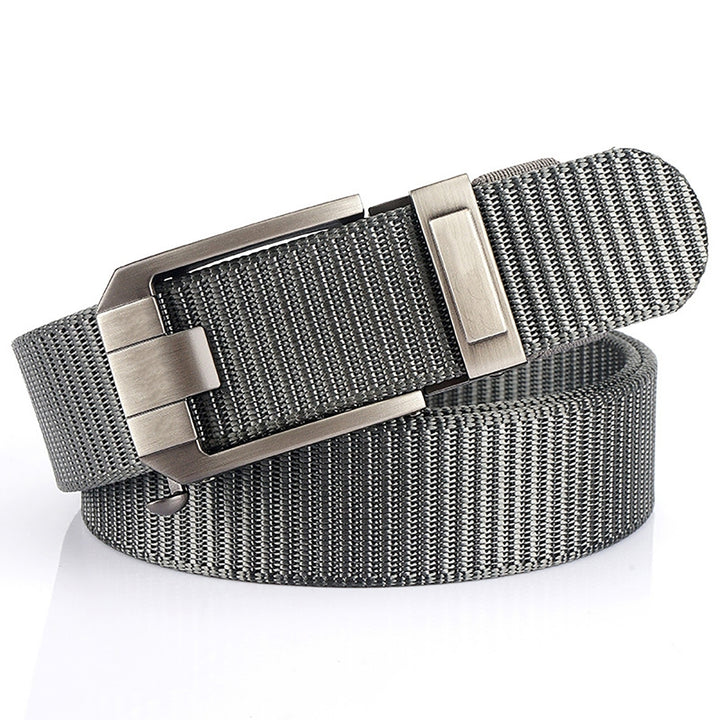 Men Belt Thicken Automatic Buckle Decorative Stainless High Strength Match Clothing Wide Band Casual Men Waistband Men Image 4