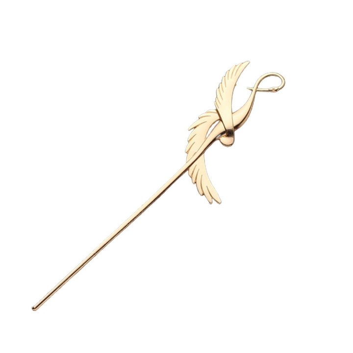 Bird Shape Faux Pearls Decor Tassel Hair Stick Ancient Style Hairpin Gourd Pendant Hair Fork Costume Accessories Image 3
