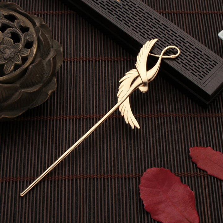 Bird Shape Faux Pearls Decor Tassel Hair Stick Ancient Style Hairpin Gourd Pendant Hair Fork Costume Accessories Image 6