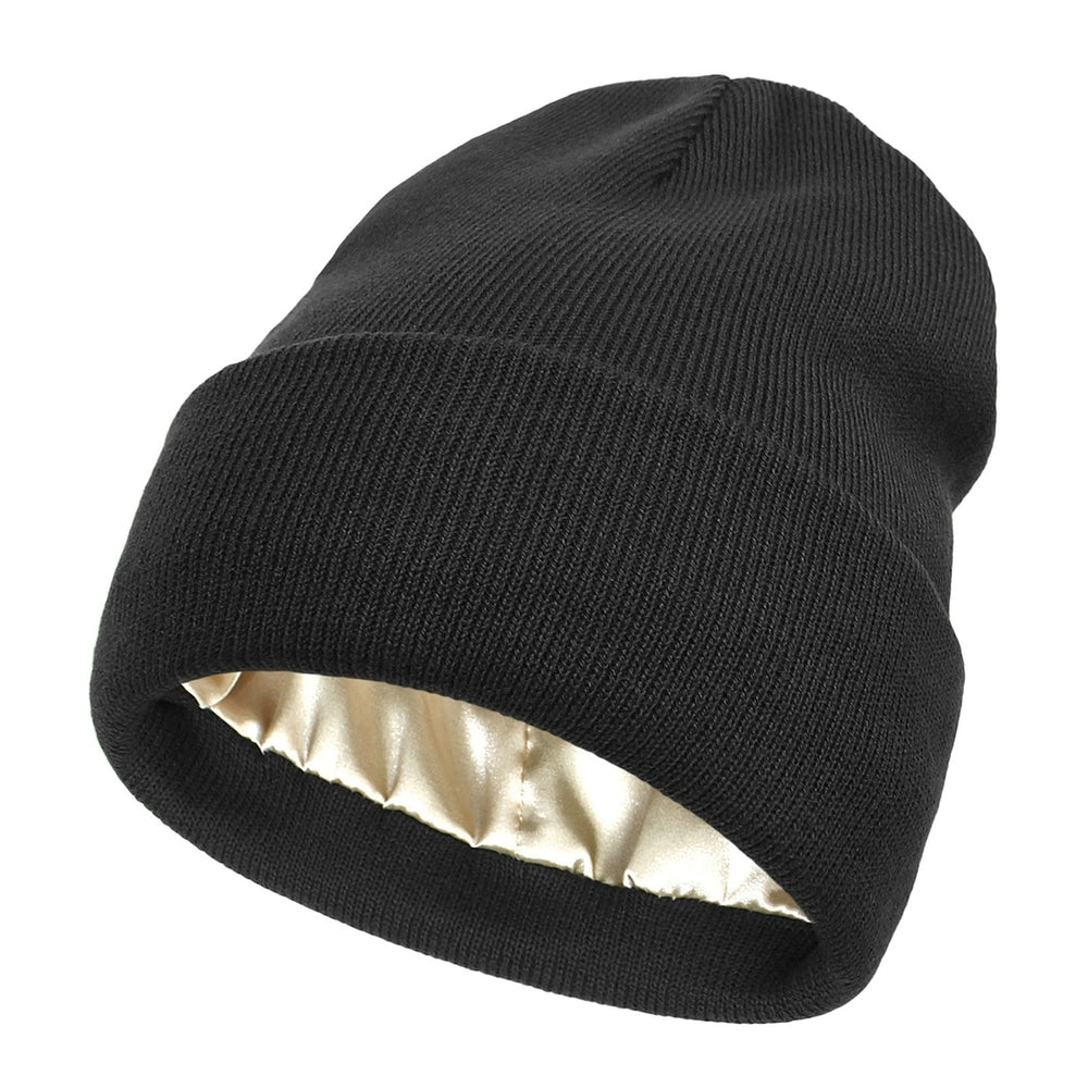 Women Cap Thicken Windproof Soft Comfortable Unisex Knitted Thermal Hat Daily Life Image 2
