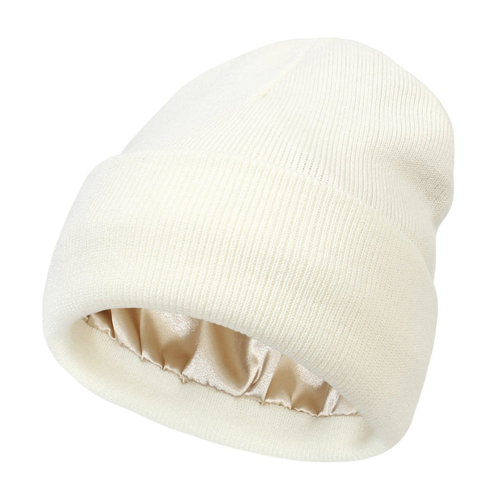 Women Cap Thicken Windproof Soft Comfortable Unisex Knitted Thermal Hat Daily Life Image 1