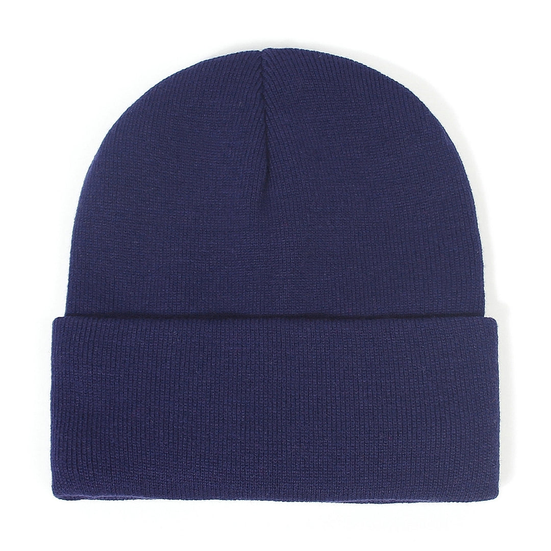 Women Cap Thicken Windproof Soft Comfortable Unisex Knitted Thermal Hat Daily Life Image 6