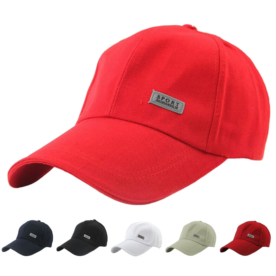 Letter Logo Extended Brim Adjustable Bucket Baseball Hat Sunscreen Visor Men Sun Hat Fashion Accessories Image 1