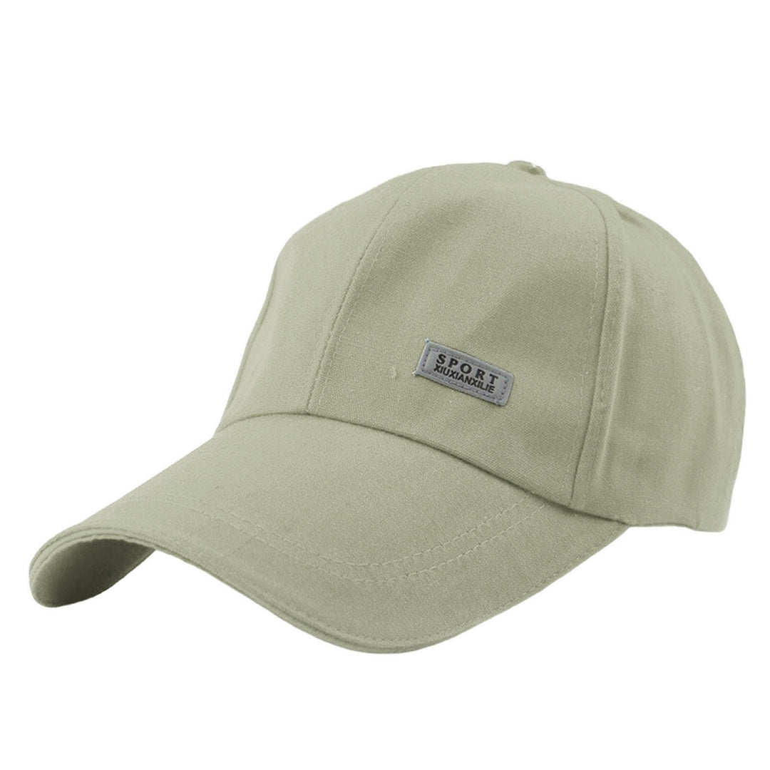 Letter Logo Extended Brim Adjustable Bucket Baseball Hat Sunscreen Visor Men Sun Hat Fashion Accessories Image 4