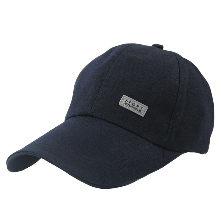 Letter Logo Extended Brim Adjustable Bucket Baseball Hat Sunscreen Visor Men Sun Hat Fashion Accessories Image 1