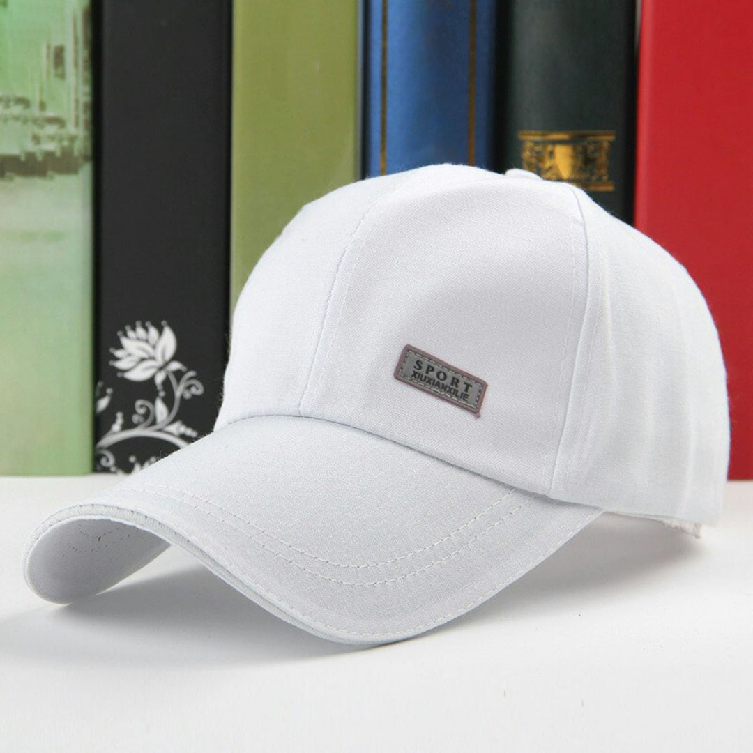 Letter Logo Extended Brim Adjustable Bucket Baseball Hat Sunscreen Visor Men Sun Hat Fashion Accessories Image 7